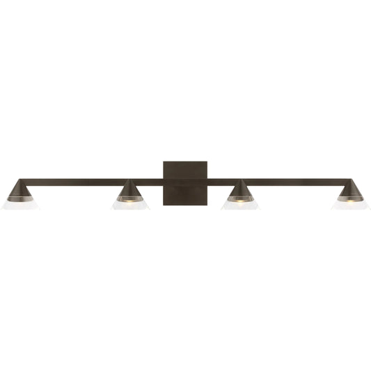 Midrand Crystal 36" Vanity Light by Visual Comfort & Co.. Made from brass in a unique style.
