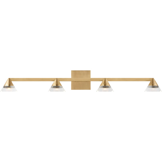 Midrand Crystal 36" Vanity Light by Visual Comfort & Co.. Made from brass in a unique style.
