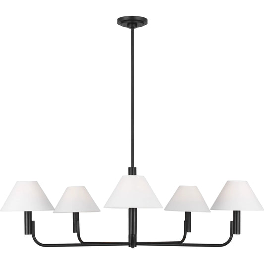 Colfax Chandelier by Visual Comfort & Co.. Made from steel in a modern style.