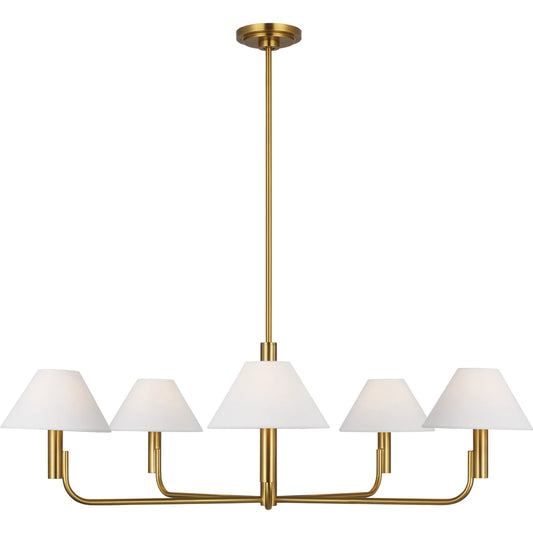 Colfax Chandelier by Visual Comfort & Co.. Made from steel in a modern style.