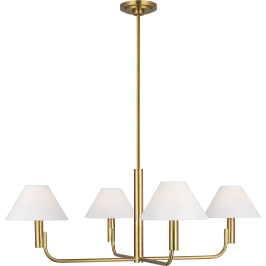 Colfax Chandelier by Visual Comfort & Co.. Made from steel in a modern style.