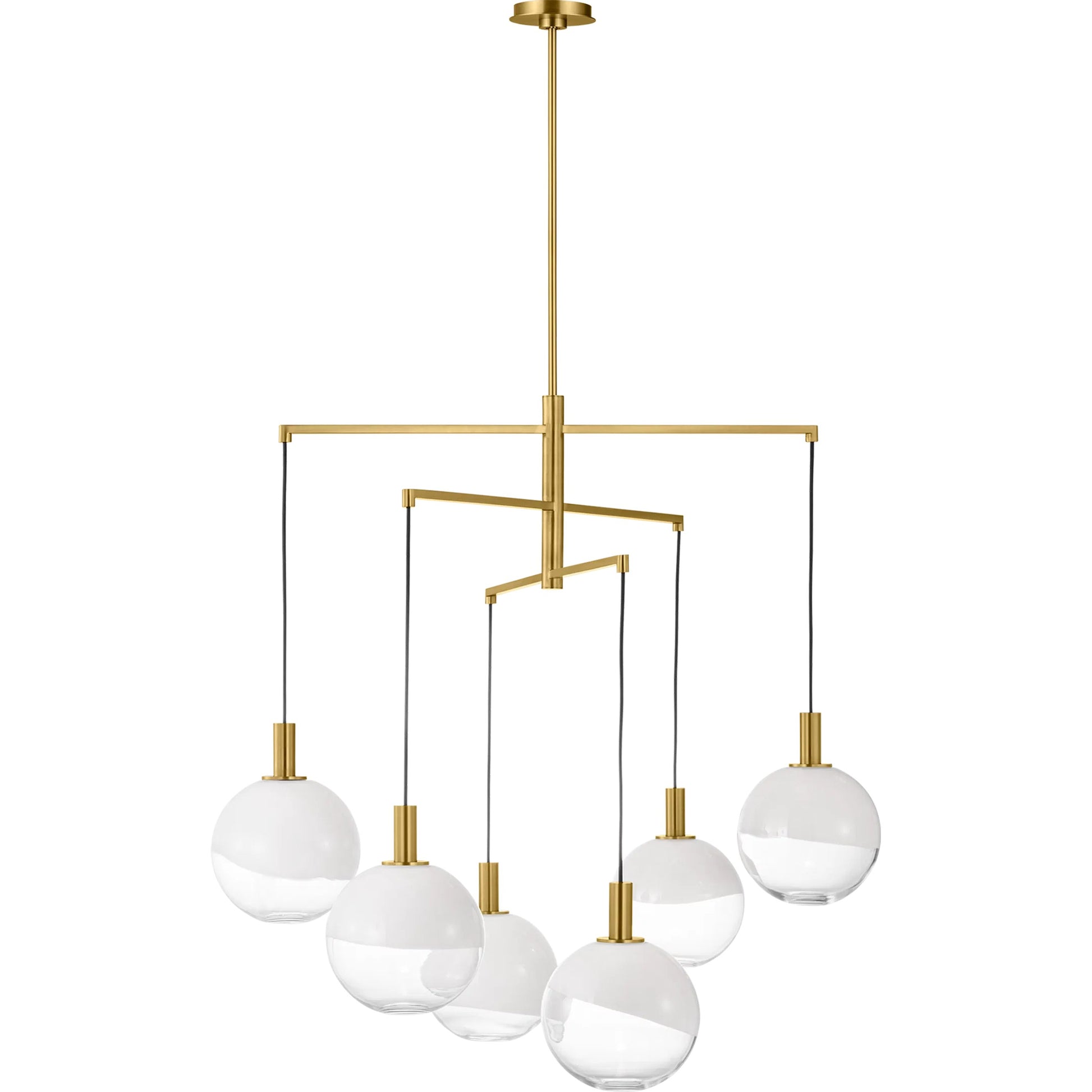 Torian Chandelier by Visual Comfort & Co.. Made from steel in a modern style.