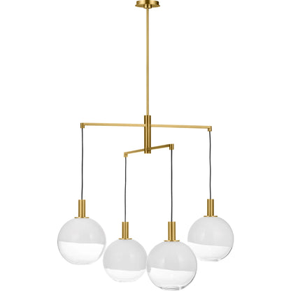 Torian Chandelier by Visual Comfort & Co.. Made from steel in a modern style.