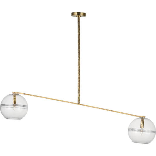 Lowing Medium Wide Chandelier by Visual Comfort & Co. in white. Made from unique in a modern style.