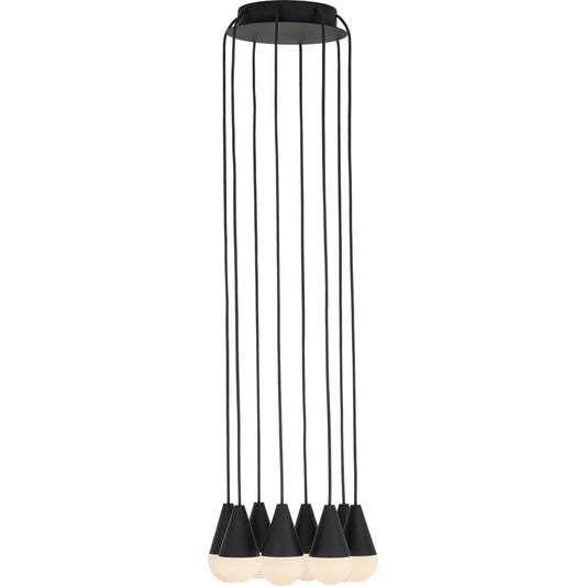 Cupola Alabaster 8 Light Chandelier by Visual Comfort & Co.. Made from aluminum or brass in a modern style.
