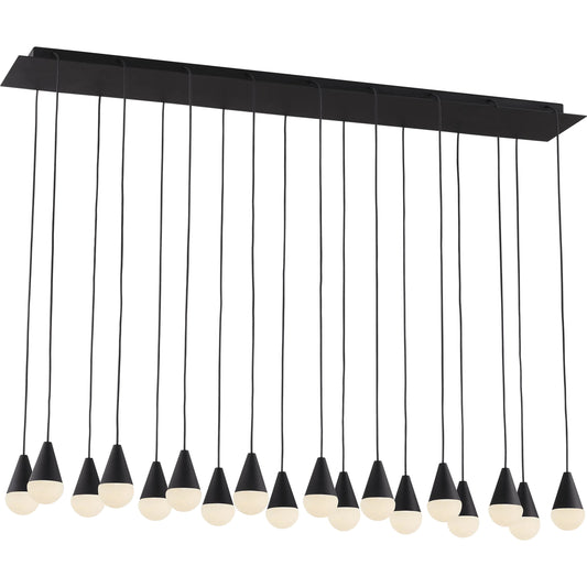 Cupola Alabaster 18 Light Chandelier by Visual Comfort & Co.. Made from aluminum or brass in a modern style.