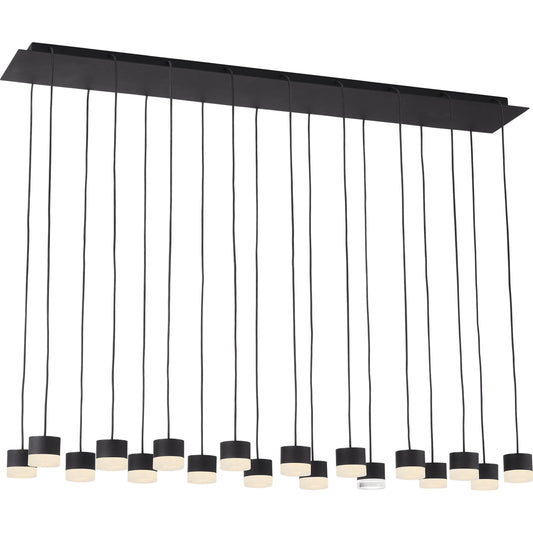 Gable Alabaster 18 Light Chandelier by Visual Comfort & Co.. Made from aluminum or brass in a modern style.