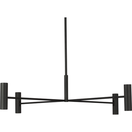 Ponte Chandelier by Visual Comfort & Co.. Made from aluminum or brass in a unique style.