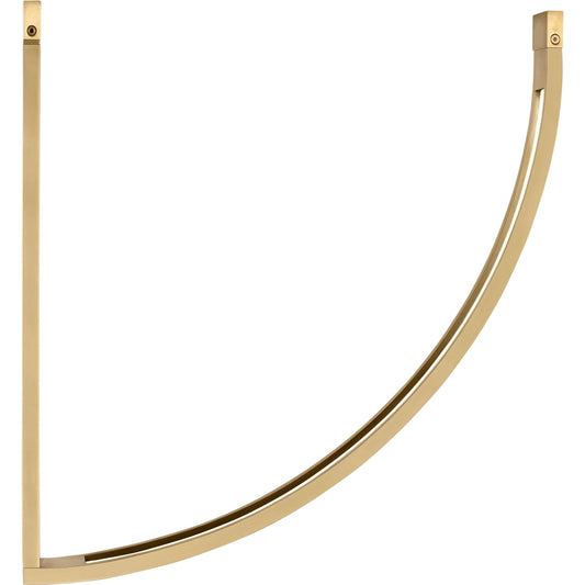 Baku 13" Chandelier by Visual Comfort & Co.. Made from brass in a modern style.