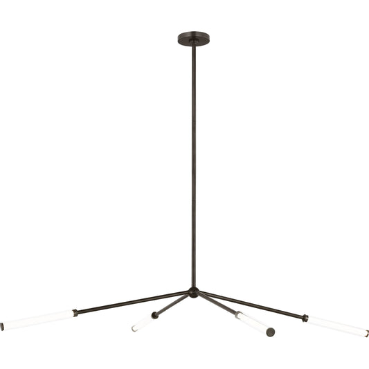 Poza 64" Chandelier by Visual Comfort & Co.. Made from brass in a unique style.