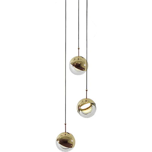 Dora Pendant by Seed Design. Made from steel, clear glass in a modern style.