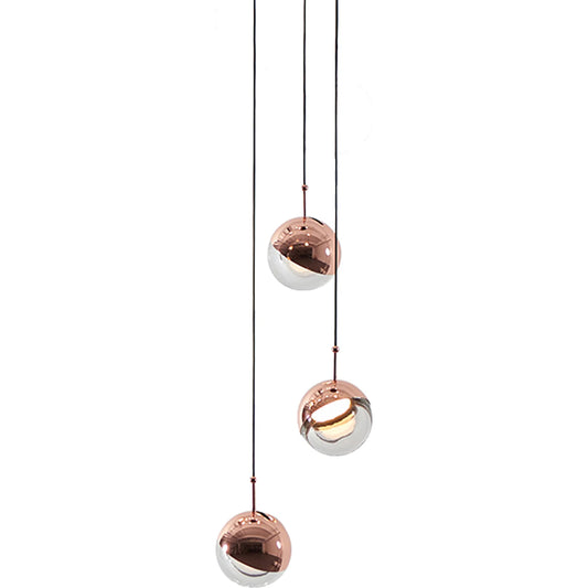 Dora Pendant by Seed Design. Made from steel, clear glass in a modern style.