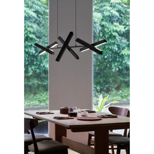 Konnect Pendant by Seed Design. Made from steel in a modern style.