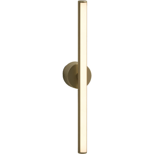 Lisa Wall Lamp by Seed Design in gold. Made from steel, aluminum, pc diffuser in a modern style.