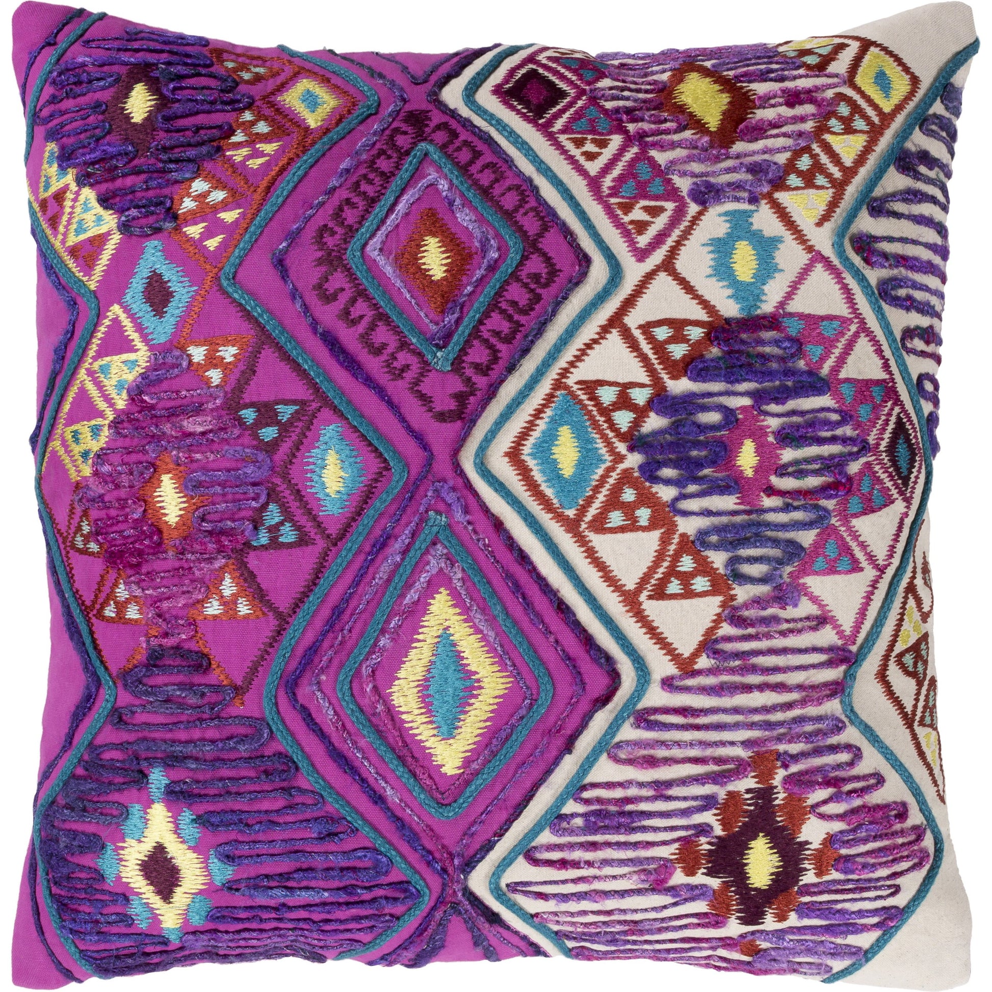 Splendid Indoor/Outdoor Pillow by Surya. Made from 100% cotton in a eclectic & global style.