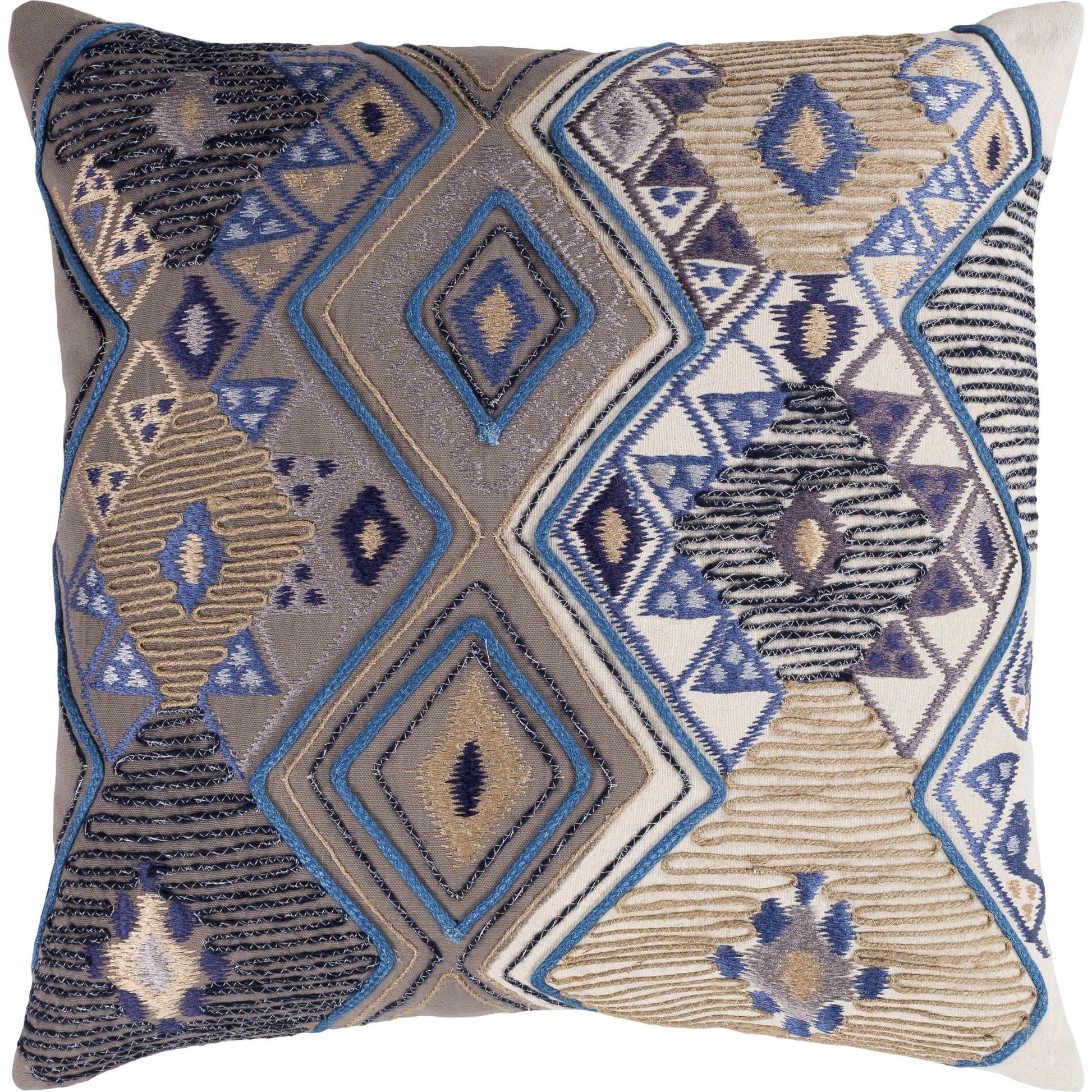 Splendid Indoor/Outdoor Pillow by Surya. Made from 100% cotton in a eclectic & global style.