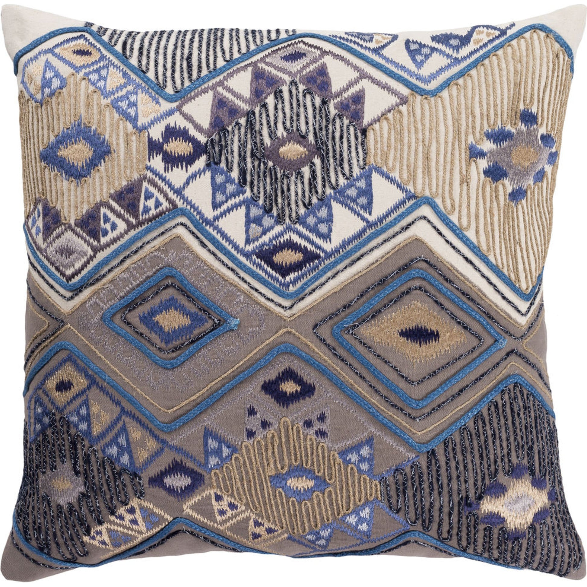 Splendid Indoor/Outdoor Pillow by Surya. Made from 100% cotton in a eclectic & global style.