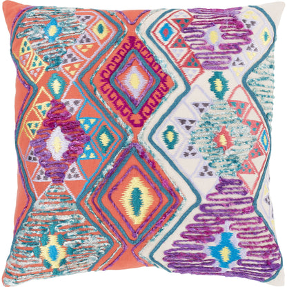 Splendid Indoor/Outdoor Pillow by Surya. Made from 100% cotton in a eclectic & global style.