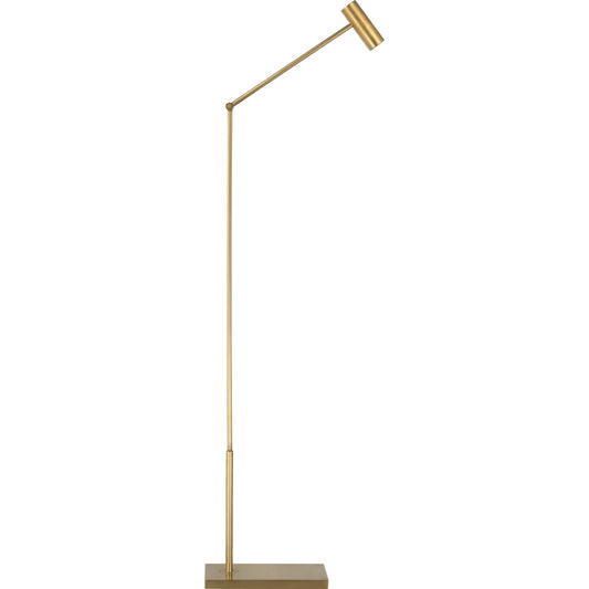 Ponte Floor Lamp by Visual Comfort & Co.. Made from aluminum or brass in a unique style.