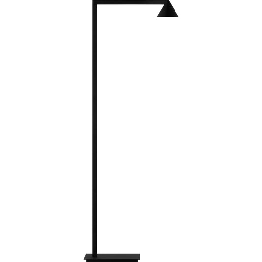 Midrand 42" Floor Lamp by Visual Comfort & Co. in nightshade black. Made from steel in a unique style.