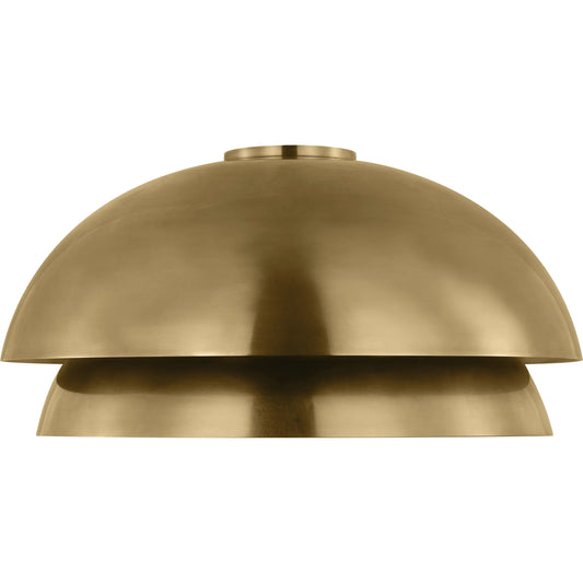 Shanti Large Flush by Visual Comfort & Co.. Made from steel or brass in a unique style.
