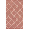 Dusty Pink, Light Gray / 2' x 3'