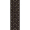 Dark Brown, Off-White / 2'6" x 8'