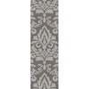 Brown, Off-White / 2'6" x 8'