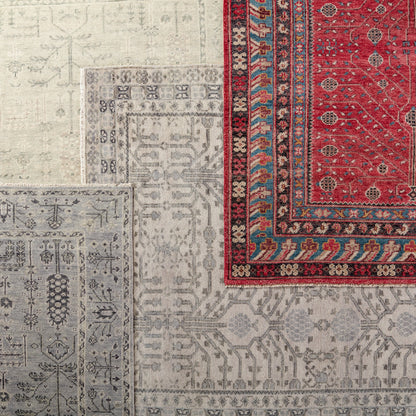 Donte Rug by Jaipur Living in red, blue. Made from 100% wool in a unique style.