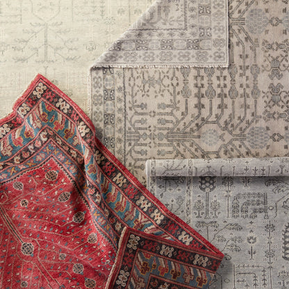 Donte Rug by Jaipur Living in red, blue. Made from 100% wool in a unique style.