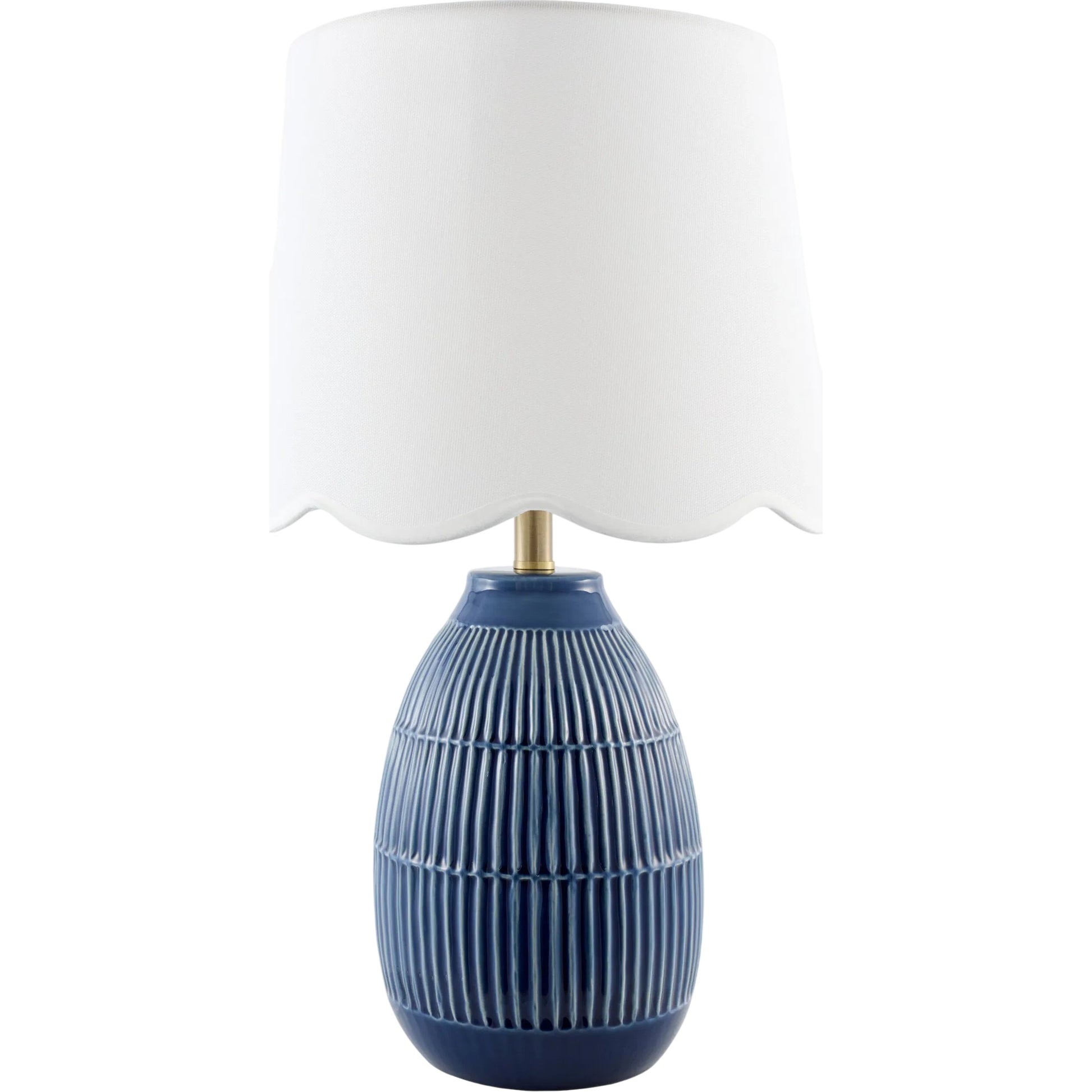 Soleny Accent Table Lamp by Livabliss in gloss, electroplated, high. Made from ceramic, linen, polyester, iron in a unique style.