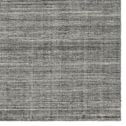 Solon SLO01 Rug by Jaipur Living in gray. Made from 60% wool, 40% cotton in a unique style.