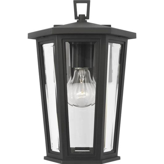 Witley Small Wall Lantern by Visual Comfort & Co. in textured black. Made from stonestrong in a unique style.