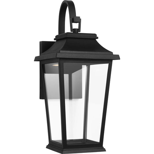 Warren Wall Lantern by Visual Comfort & Co. in textured black. Made from stonestrong in a unique style.