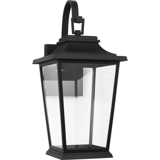 Warren Wall Lantern by Visual Comfort & Co. in textured black. Made from stonestrong in a unique style.