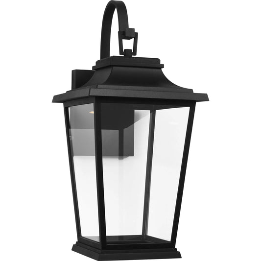 Warren Wall Lantern by Visual Comfort & Co. in textured black. Made from stonestrong in a unique style.