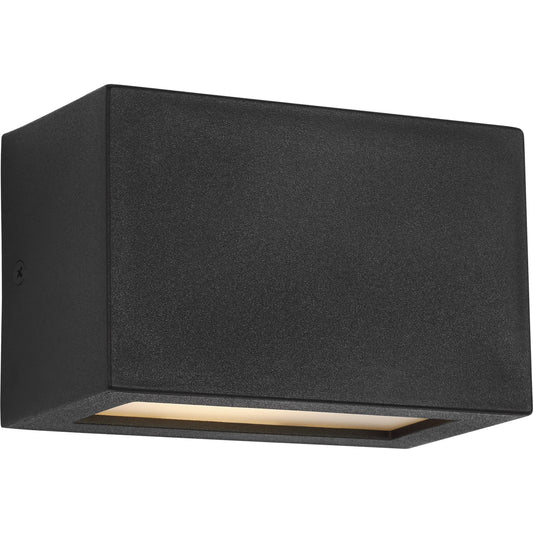 Kukei LED Wall Lantern by Visual Comfort & Co. in textured black. Made from stonestrong in a unique style.
