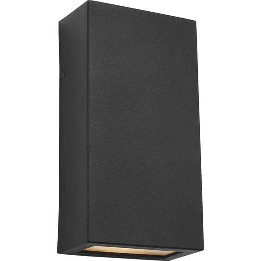 Kukei LED Wall Lantern by Visual Comfort & Co. in textured black. Made from stonestrong in a unique style.