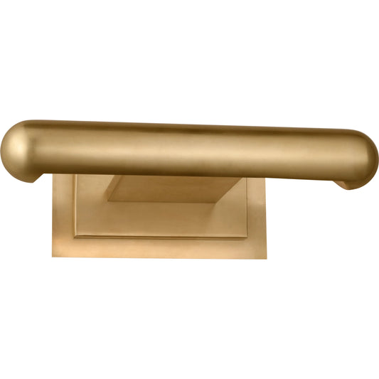 Agra 12" Picture Light by Visual Comfort & Co.. Made from brass in a modern style.