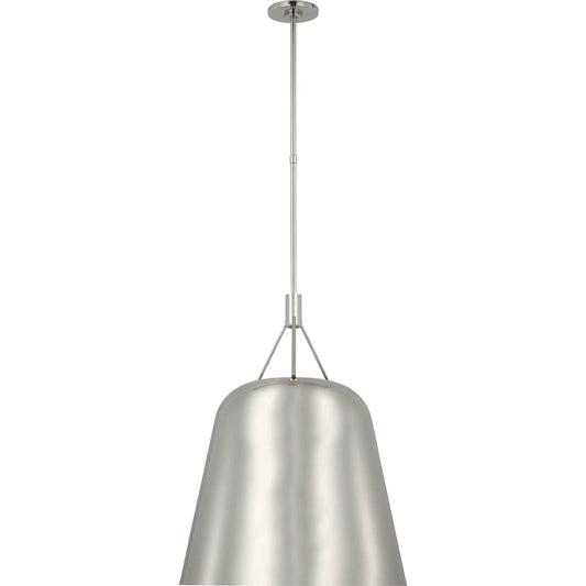 Sospeso Tapered X-Large Pendant by Visual Comfort & Co.. Made from aluminum or brass in a unique style.