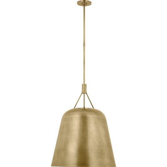 Sospeso Tapered X-Large Pendant by Visual Comfort & Co.. Made from aluminum or brass in a unique style.