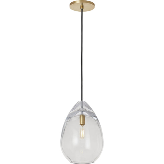 Alina Small Accent Pendant by Visual Comfort & Co. in white. Made from steel or brass in a unique style.