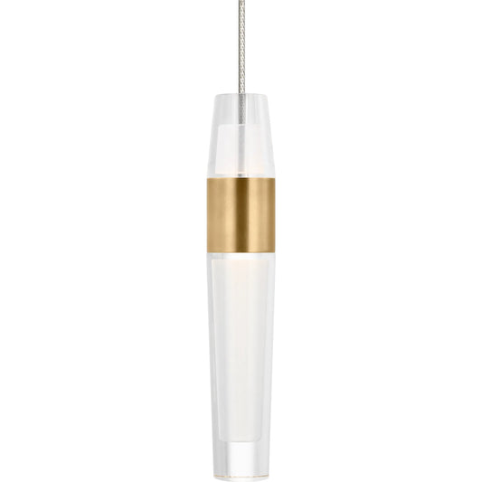 Lassell Mini Pendant by Visual Comfort & Co.. Made from aluminum or brass in a unique style.