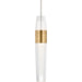 Lassell Mini Pendant by Visual Comfort & Co.. Made from aluminum or brass in a unique style.
