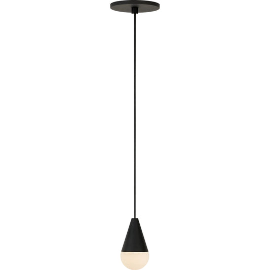 Cupola Alabaster 1 Light Pendant by Visual Comfort & Co.. Made from aluminum or brass in a modern style.