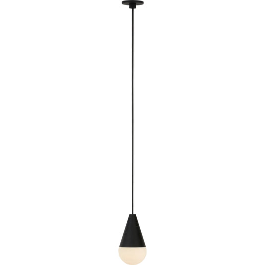 Cupola Alabaster Port Alone Pendant by Visual Comfort & Co.. Made from aluminum or brass in a modern style.