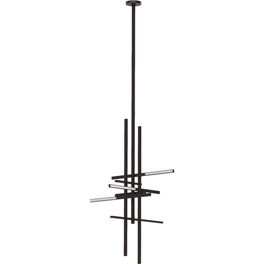Cityscape X-Large Pendant by Visual Comfort & Co. in white. Made from brass in a modern style.