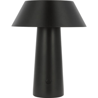 Sesa Short Accent Rechargeable Table Lamp by Visual Comfort & Co.. Made from aluminum or brass in a unique style.