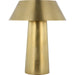 Sesa Short Accent Rechargeable Table Lamp by Visual Comfort & Co.. Made from aluminum or brass in a unique style.