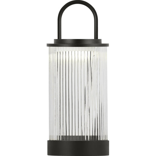 Tawa Accent Rechargeable Table Lamp by Visual Comfort & Co. in bronze. Made from brass in a unique style.